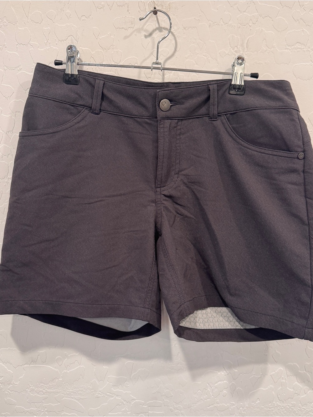 Pearl Izumi Charcoal Gray Shorts Womens 8 Performance Outdoor Hiking